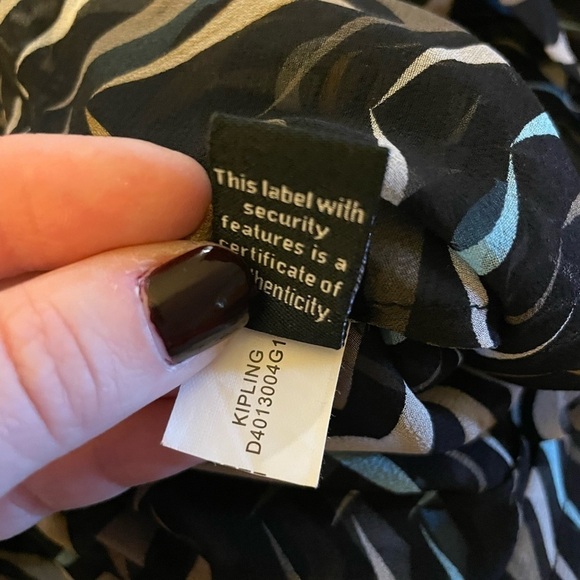 Diane Von Furstenberg Kipling Caftan Beach Cover Up Geometric Print Size 4 - Picture 10 of 17